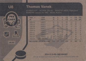 2014-15 Upper Deck - 2014-15 O-Pee-Chee Update Retro #U8 Thomas Vanek Back