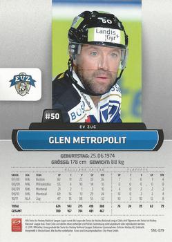2011-12 PCAS Swiss National League #SNL-079 Glen Metropolit Back