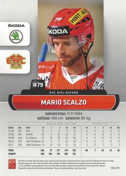 2011-12 PCAS Swiss National League #SNL-175 Mario Scalzo Back