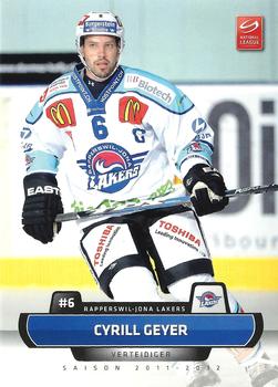 2011-12 PCAS Swiss National League #SNL-214 Cyrill Geyer Front