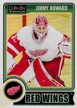 2014-15 O-Pee-Chee Platinum - White Ice #57 Jimmy Howard Front