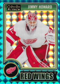 2014-15 O-Pee-Chee Platinum - Blue Cube #57 Jimmy Howard Front