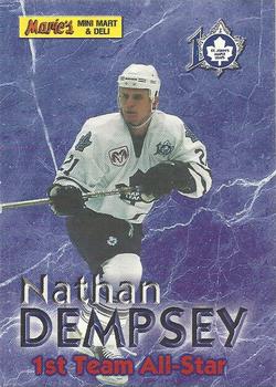 2000-01 St. John's Maple Leafs (AHL) #NNO Nathan Dempsey Front