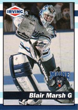 1993-94 Irving Maine Black Bears (NCAA) #56 Blair Marsh Front