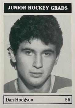 1984-85 Kelowna Wings (WHL) #56 Dan Hodgson Front
