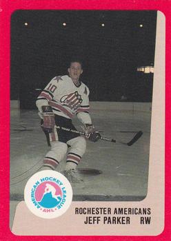 1988-89 ProCards Rochester Americans (AHL) #NNO Jeff Parker Front
