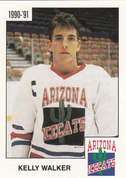 1990-91 Arizona Icecats (ACHA) #NNO Kelly Walker Front