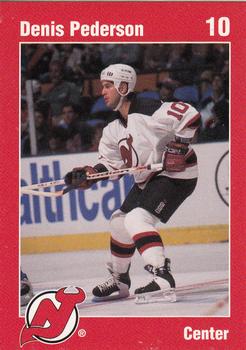1996-97 Sharp New Jersey Devils #NNO Denis Pederson Front