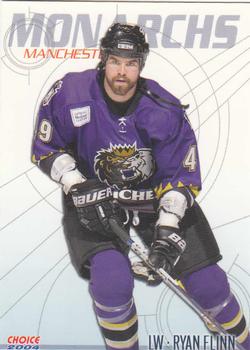 2003-04 Choice Manchester Monarchs (AHL) #3 Ryan Flinn Front