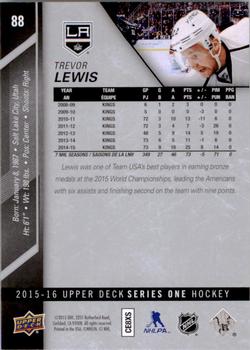 2015-16 Upper Deck #88 Trevor Lewis Back