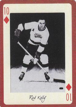 2005 Hockey Legends Detroit Red Wings Playing Cards #10♦ Red Kelly Front