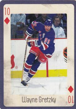 2005 Hockey Legends New York Rangers Playing Cards #10♦ Wayne Gretzky Front