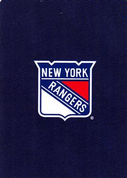 2005 Hockey Legends New York Rangers Playing Cards #Q♣ Bryan Hextall Back