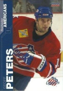 2004-05 Choice Rochester Americans (AHL) #16 Geoff Peters Front