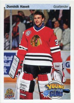 2014-15 Upper Deck - 25th Anniversary Young Guns Tribute #UD25-DH Dominik Hasek Front