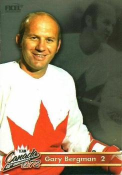 2012 Ficel Marketing Team Canada 1972 40th Anniversary #2 Gary Bergman Front