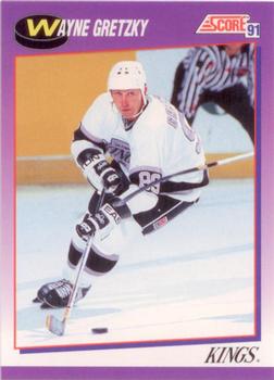 1991-92 Score American - Promos #100 Wayne Gretzky Front