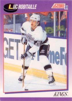 1991-92 Score American - Promos #3 Luc Robitaille Front
