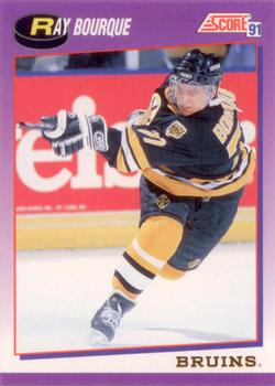 1991-92 Score American - Promos #50 Ray Bourque Front