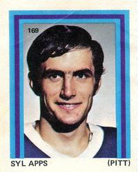 1972-73 Eddie Sargent NHL Players Stickers #169 Syl Apps Front