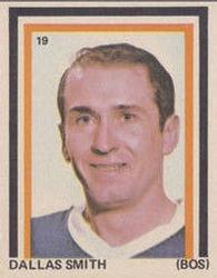 1972-73 Eddie Sargent NHL Players Stickers #19 Dallas Smith Front