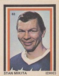 1972-73 Eddie Sargent NHL Players Stickers #63 Stan Mikita Front