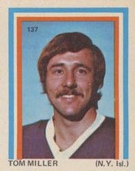 1972-73 Eddie Sargent NHL Players Stickers #137 Tom Miller Front