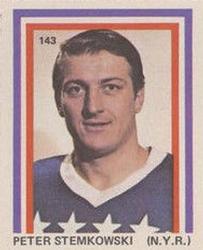 1972-73 Eddie Sargent NHL Players Stickers #143 Peter Stemkowski Front