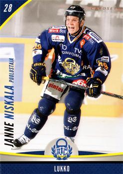 2015-16 Cardset Finland #100 Janne Niskala Front