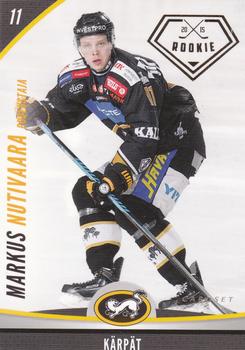 2015-16 Cardset Finland - Special #SPECIAL 1 Markus Nutivaara Front