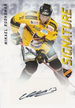 2015-16 Cardset Finland - Signature #NNO Mikael Ruohomaa Front