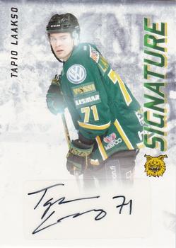 2015-16 Cardset Finland - Signature #NNO Tapio Laakso Front