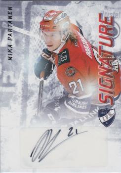 2015-16 Cardset Finland - Signature #NNO Mika Partanen Front