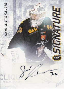 2015-16 Cardset Finland - Signature #NNO Sami Aittokallio Front