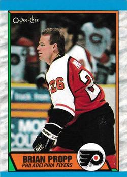 1989-90 O-Pee-Chee - Tembec Test White Backs #139 Brian Propp Front