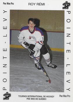 1992 Quebec International Pee-Wee Tournament #0128 Remi Roy Front