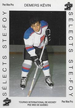 1992 Quebec International Pee-Wee Tournament #0154 Kevin Demers Front