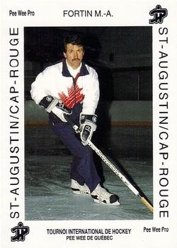 1992 Quebec International Pee-Wee Tournament #0268 Marc-Andre Fortin Front