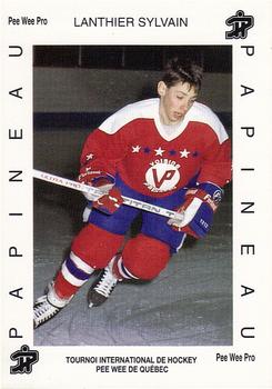 1992 Quebec International Pee-Wee Tournament #0658 Sylvain Lanthier Front