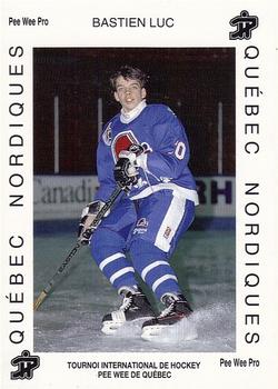 1992 Quebec International Pee-Wee Tournament #0682 Luc Bastien Front