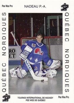 1992 Quebec International Pee-Wee Tournament #0685 Pierre-Alex Nadeau Front