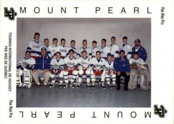 1992 Quebec International Pee-Wee Tournament #1808 Mount Pearl Front