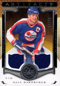 2015-16 Upper Deck Artifacts - Materials Silver #138 Dale Hawerchuk Front