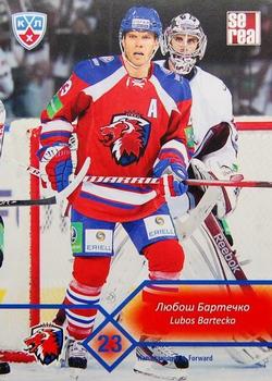 2012-13 Sereal KHL Basic Series #LEV-010 Lubos Bartecko Front