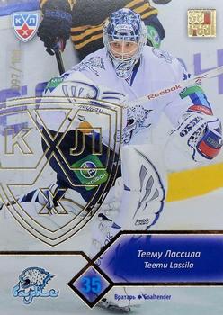 2012-13 Sereal KHL Basic Series - Gold #BAR-003 Teemu Lassila Front
