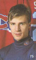 1987-88 Vachon Montreal Canadiens Stickers #75 Petr Svoboda Front