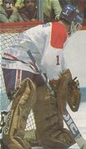 1987-88 Vachon Montreal Canadiens Stickers #84 Brian Hayward Front