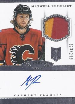 2013-14 Panini Rookie Anthology - 2013-14 Panini Dominion Update: Rookie Patch Autograph #195 Max Reinhart Front