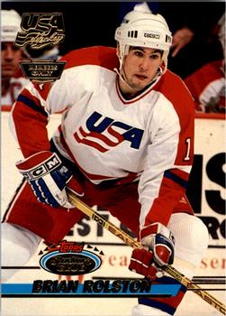 1993-94 Stadium Club - Team USA Members Only #21 Brian Rolston Front