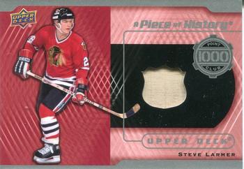 2015-16 Upper Deck - A Piece Of History 1000 Point Club #PC-SL Steve Larmer Front
